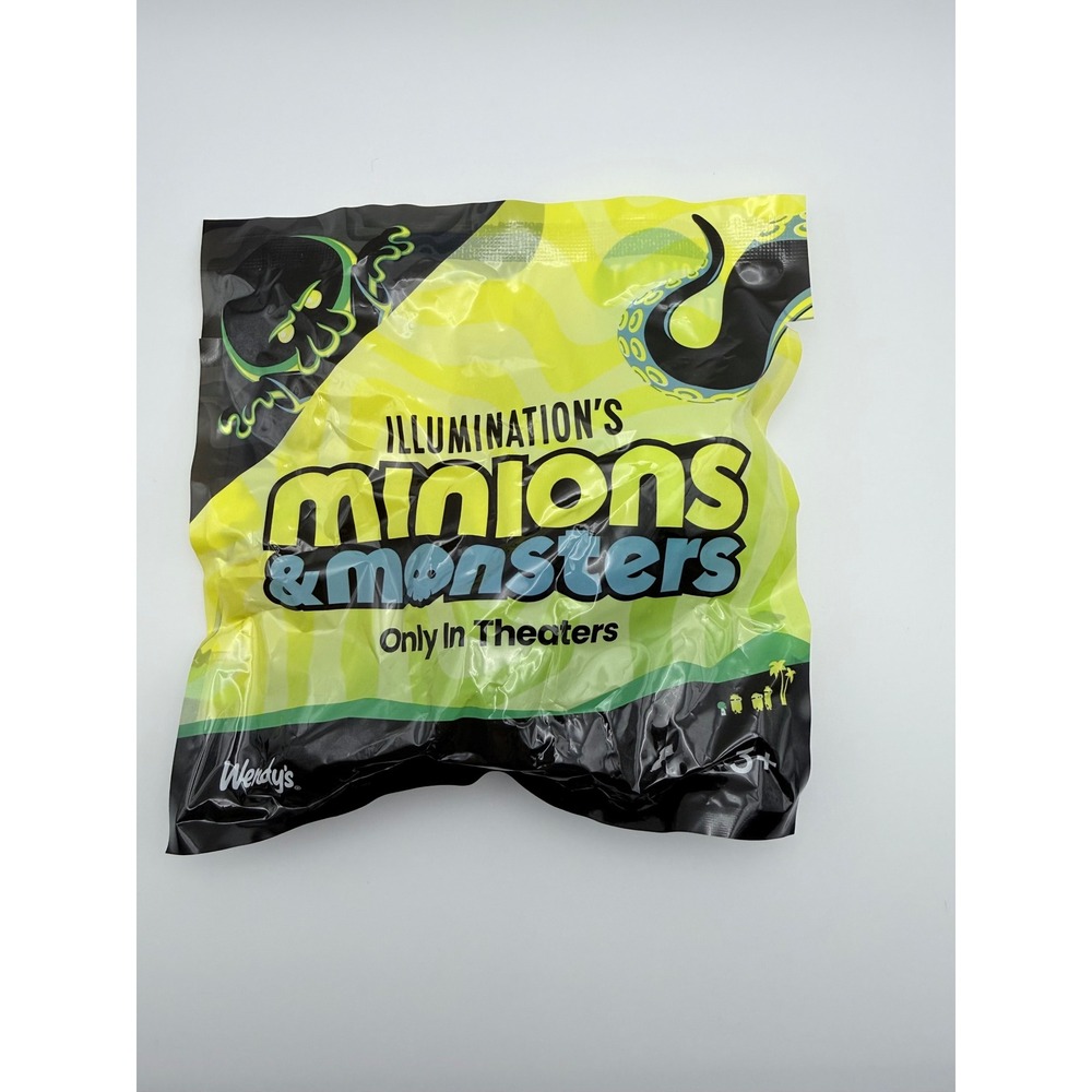 Wendy's Minions & Monsters Goomi Figure Sealed Kids Meal Toy 2026 Illumination